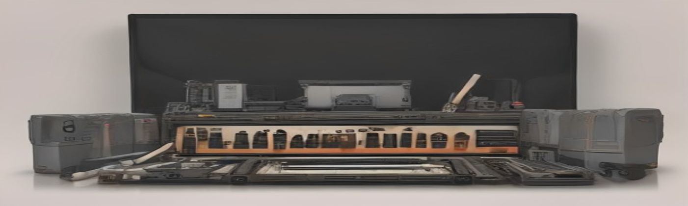 Set of spare parts and service bag – panoramic view