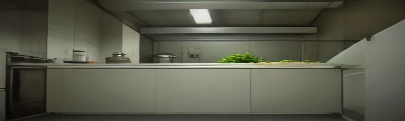 Panorama Bioabfallbehälter im Prep-Bereich
